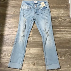 Low Rise Cropped Jeggings